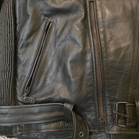 Unik leather motorcycle jacket - Picture 7 of 10